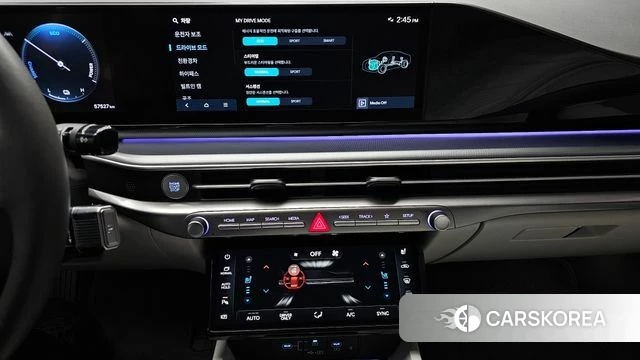 Hyundai Grandeur Hybrid (GN7) 2023 Черный из Кореи, фото 5