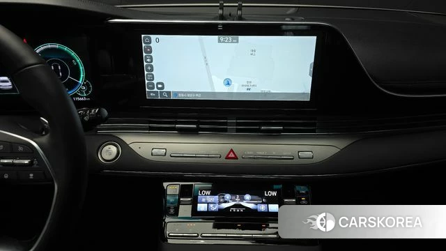 Hyundai The New Grandeur IG Hybrid 2022 Белый из Кореи, фото 5