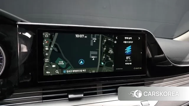 Hyundai The New Grandeur IG Hybrid 2021 Серый из Кореи, фото 5