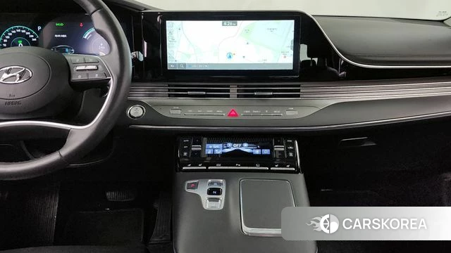 Hyundai The New Grandeur IG Hybrid 2021 Черный из Кореи, фото 5