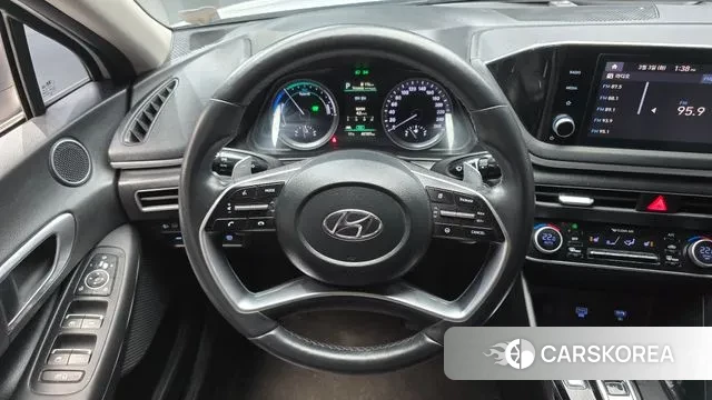 Hyundai Sonata Hybrid (DN8) 2021 Белый из Кореи, фото 5