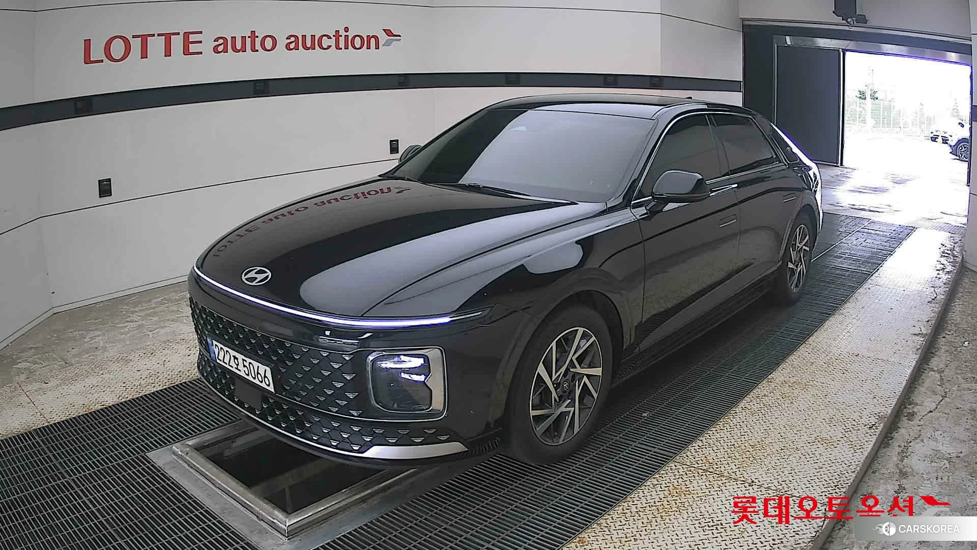 Hyundai Grandeur Hybrid 2023 Abyss Black Pearl из Кореи, фото 5