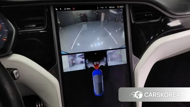 Tesla Model X 2019 Синий из Кореи, фото 5