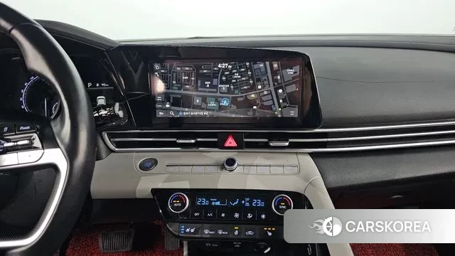 Hyundai Avante Hybrid (CN7) 2022 Серебристо-серый из Кореи, фото 5