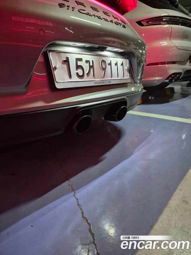 Porsche 911 2018 Серебряный из Кореи, фото 5