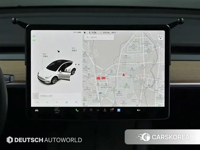 Tesla Model Y 2021 Белый из Кореи, фото 5