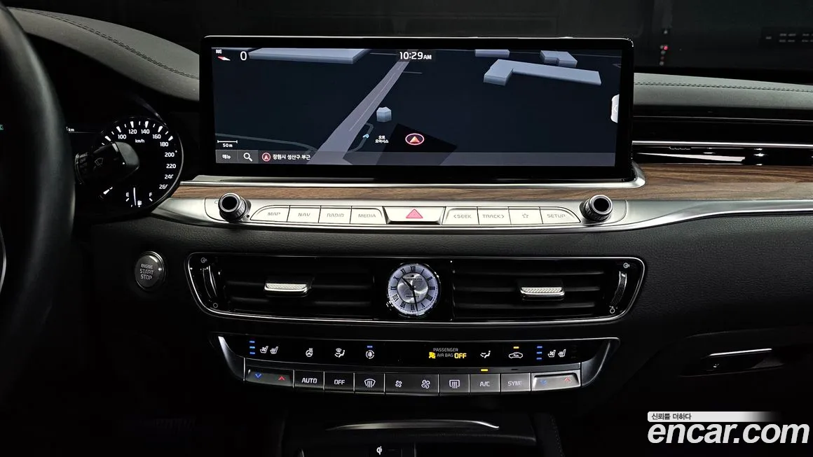 Kia The New K9 2nd generation 2021 Синий из Кореи, фото 5