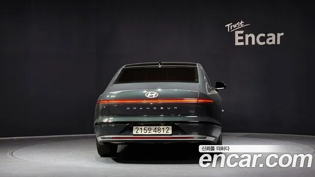 Hyundai Grandeur Hybrid (GN7) 2023 Зеленый из Кореи, фото 5