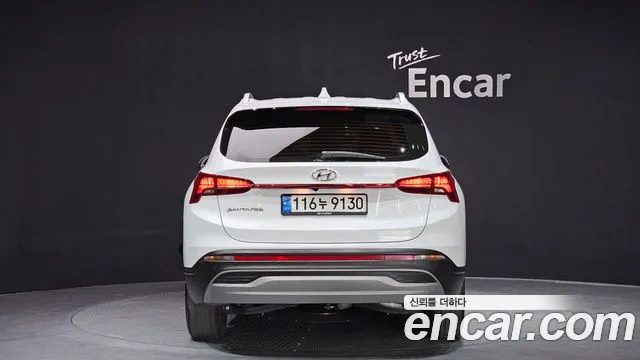 Hyundai The New Santa Fe 2022 Белый из Кореи, фото 5