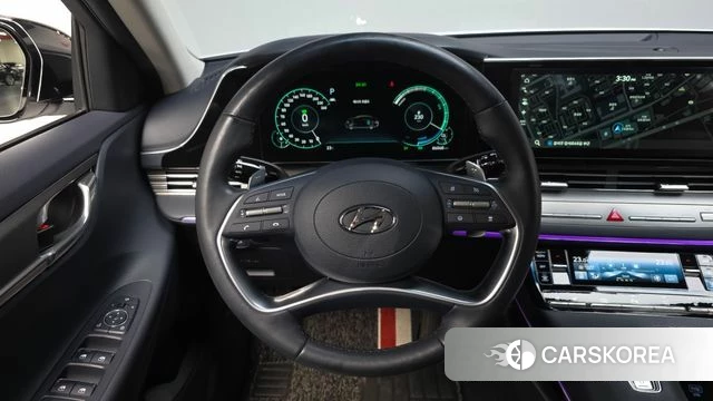 Hyundai The New Grandeur IG Hybrid 2021 Белый из Кореи, фото 5