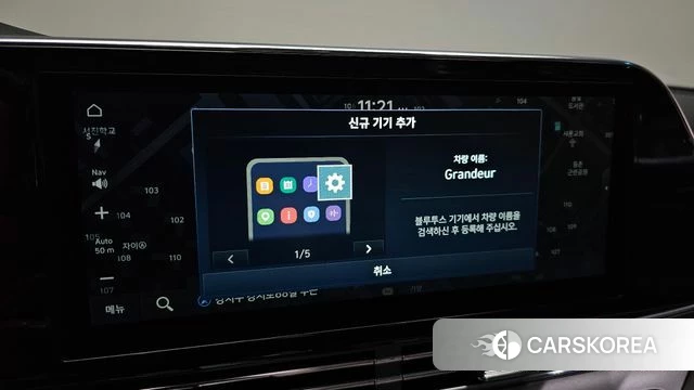 Hyundai The New Grandeur IG 2021 Черный из Кореи, фото 5