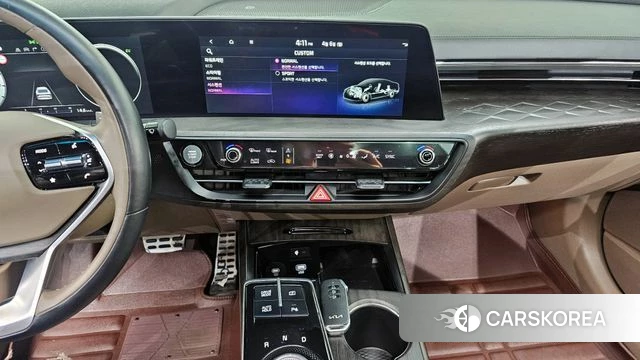 Kia K8 Hybrid 2023 Серый из Кореи, фото 5