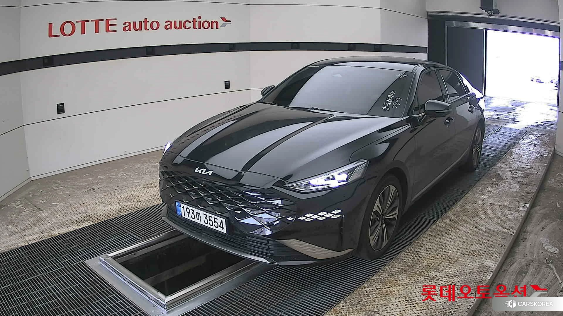 Kia K8 2022 Aurora Black Pearl из Кореи, фото 5