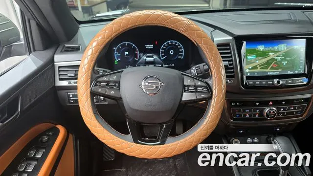 Ssangyong The New Rexton Sports Cannes 2022 Светло-зеленый из Кореи, фото 5