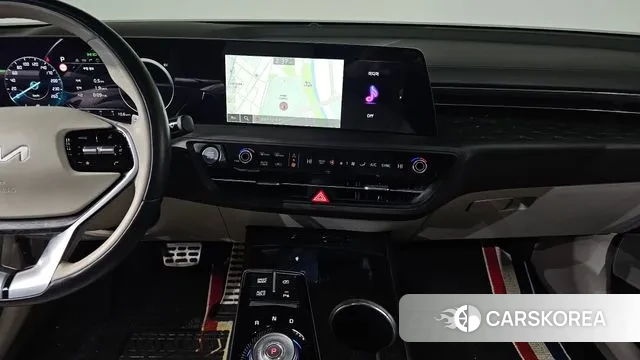 Kia K8 Hybrid 2021 Синий из Кореи, фото 5