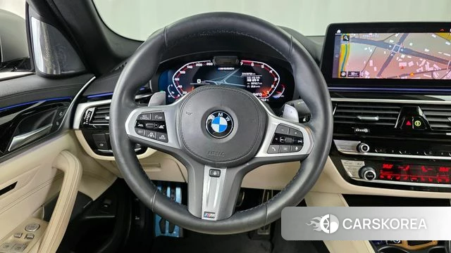 BMW 5 Series (G30) 2021 Черный из Кореи, фото 5