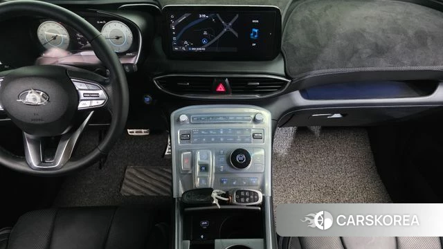 Hyundai The New Santa Fe 2021 Черный из Кореи, фото 5