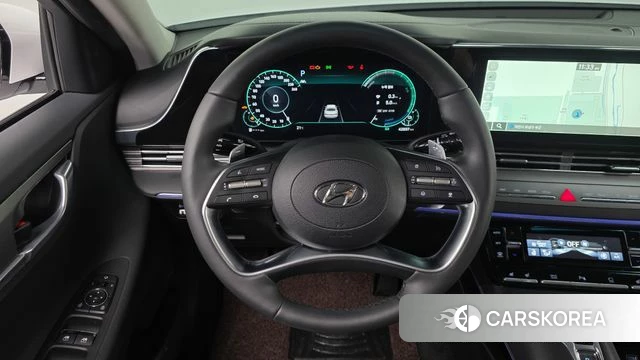 Hyundai The New Grandeur IG Hybrid 2022 Белый из Кореи, фото 5
