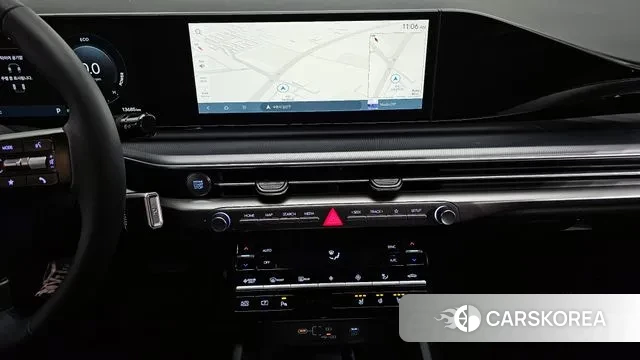 Hyundai Grandeur Hybrid (GN7) 2023 Черный из Кореи, фото 5