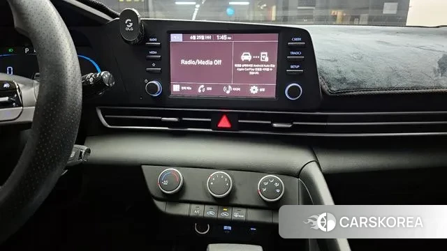 Hyundai The New Avante (CN7) 2023 Небесно-голубой из Кореи, фото 5