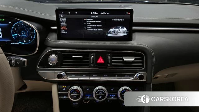 Genesis The New G70 2021 Синий из Кореи, фото 5