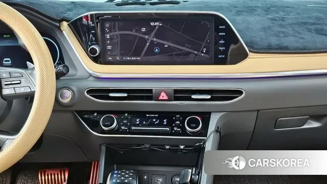 Hyundai Sonata (DN8) 2020 Черный из Кореи, фото 5