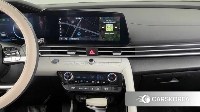 Hyundai Avante Hybrid (CN7) 2023 Черный из Кореи, фото 5