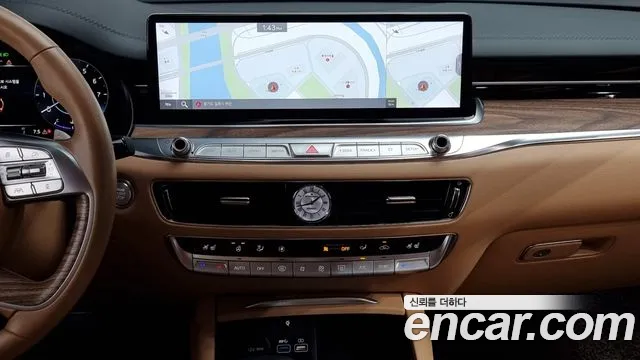 Kia The New K9 2nd generation 2022 Черный из Кореи, фото 5