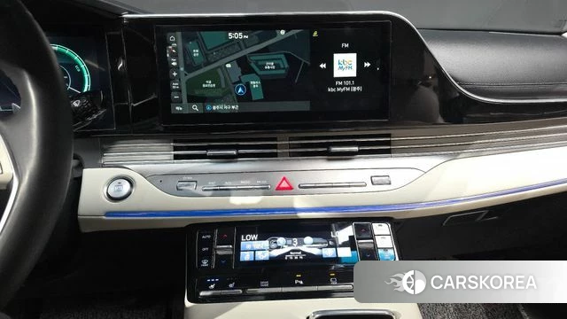 Hyundai The New Grandeur IG Hybrid 2022 Белый из Кореи, фото 5