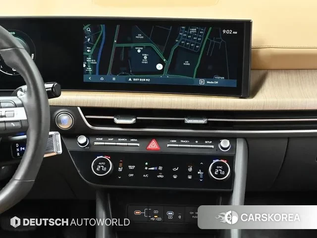 Hyundai Sonata D Edge Hybrid (DN8) 2023 Черный из Кореи, фото 5