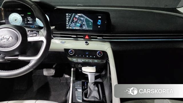 Hyundai Avante (CN7) 2023 Серебристо-серый из Кореи, фото 5