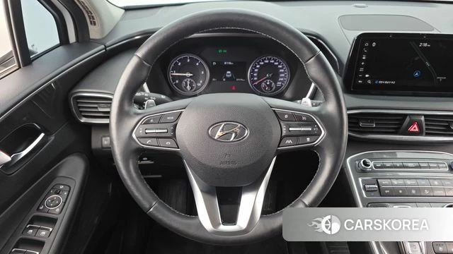 Hyundai The New Santa Fe 2022 Белый из Кореи, фото 5