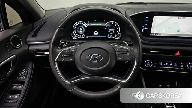 Hyundai Sonata (DN8) 2020 Серебристо-серый из Кореи, фото 5