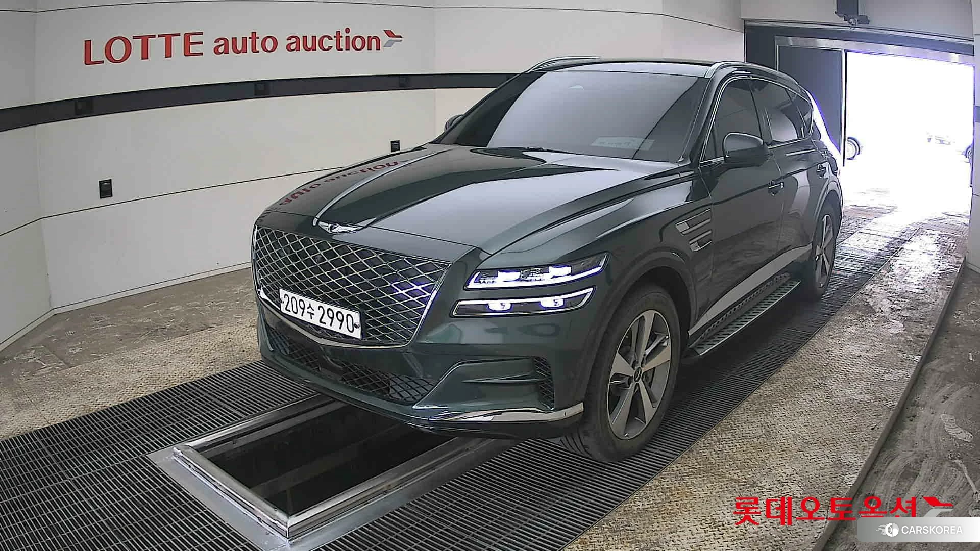 Hyundai GV80 2022 Cardiff Green из Кореи, фото 5