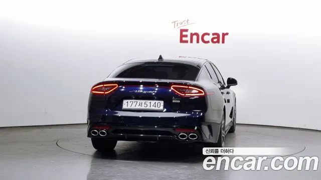 Kia Stinger 2019 Синий из Кореи, фото 5