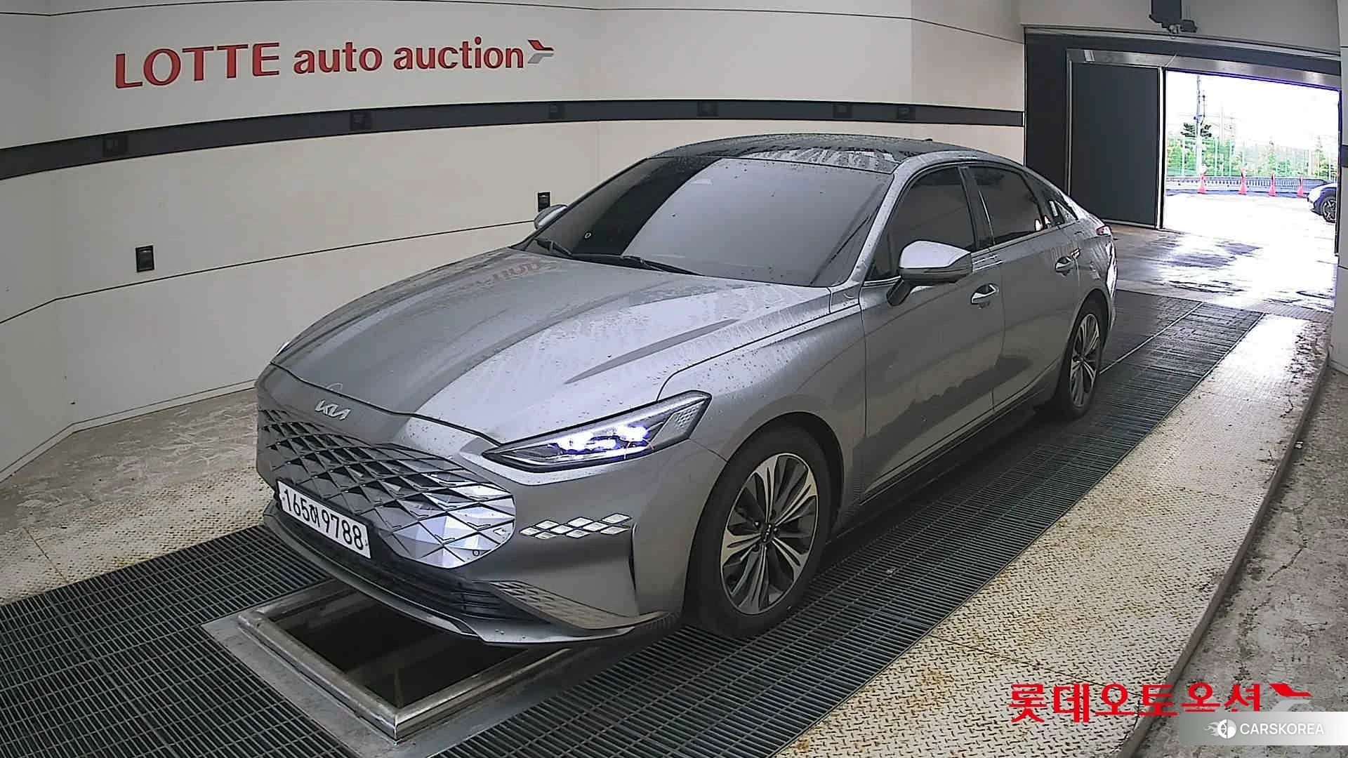 Kia K8 Hybrid 2022 Steelgray из Кореи, фото 5