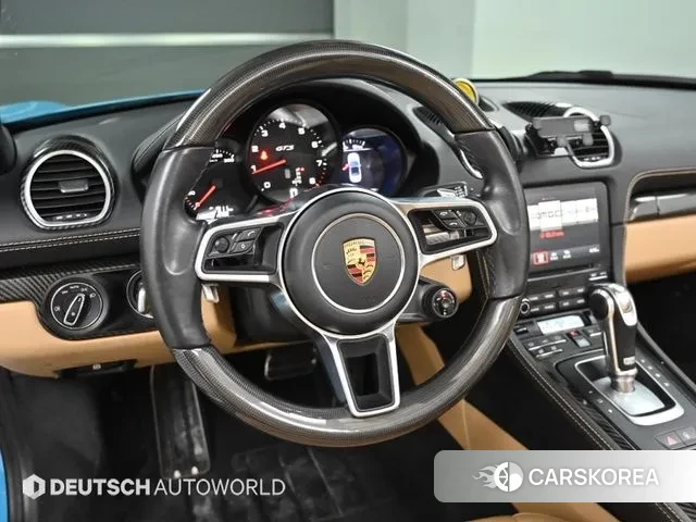 Porsche 718 Boxster 2019 Небесно-голубой из Кореи, фото 5