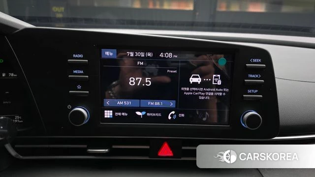 Hyundai Avante Hybrid (CN7) 2022 Серебристо-серый из Кореи, фото 5