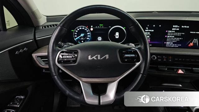 Kia K8 Hybrid 2023 Серебристо-серый из Кореи, фото 5