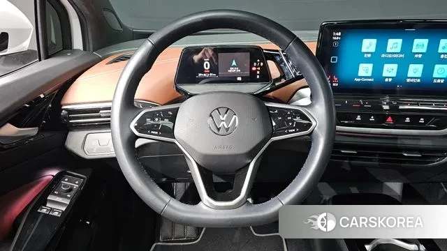 Volkswagen ID.4 2022 Белый из Кореи, фото 5