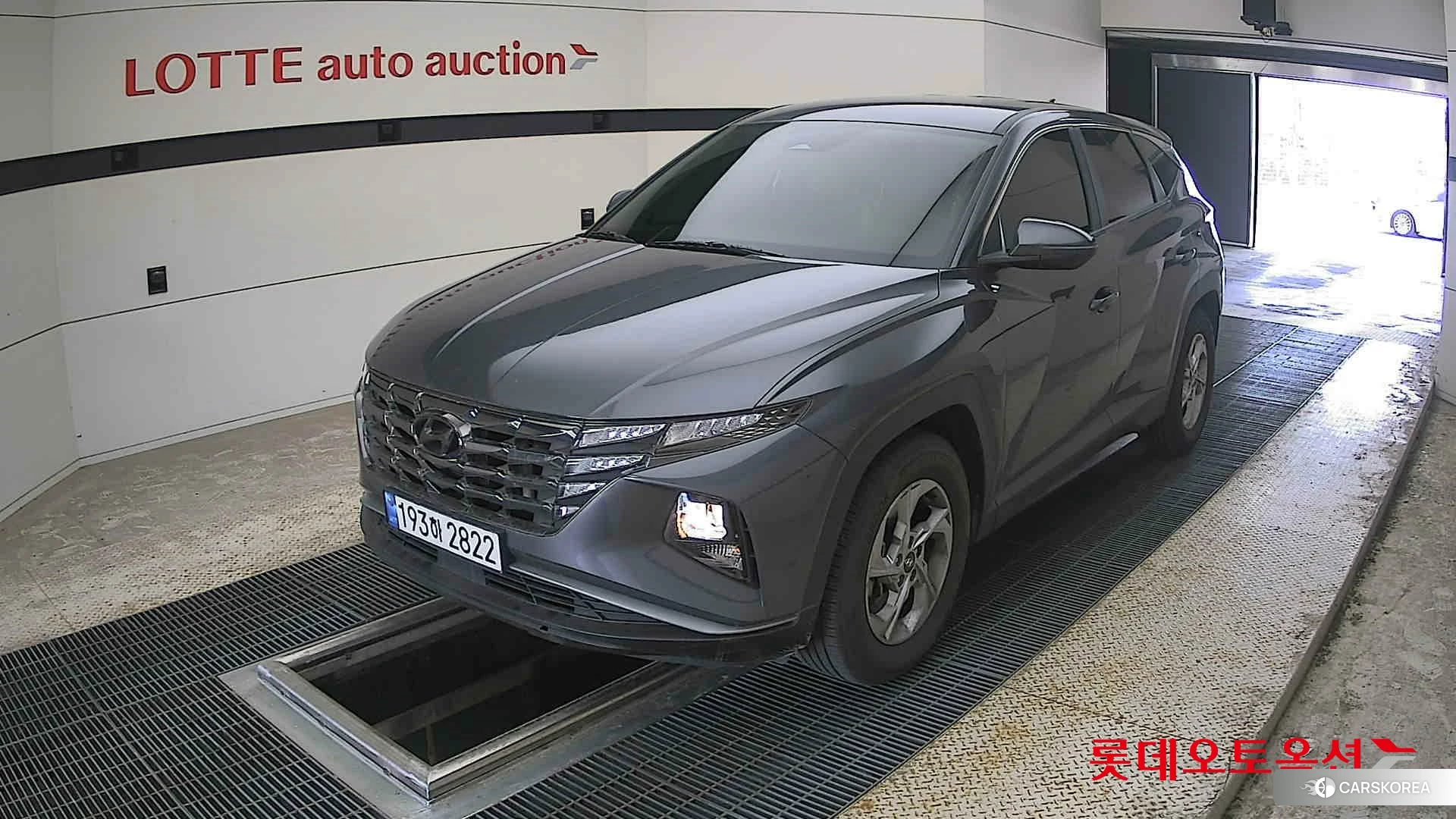 Hyundai Tucson 2022 Titanium Grey Metallic из Кореи, фото 5
