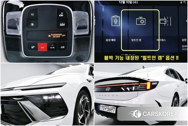 Hyundai Sonata D Edge (DN8) 2025 Белый из Кореи, фото 5