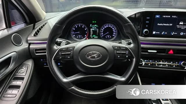 Hyundai Sonata (DN8) 2022 Белый из Кореи, фото 5