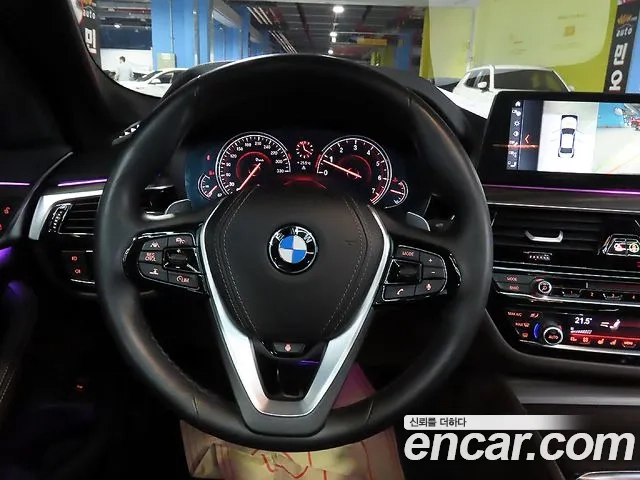 BMW 5 Series (G30) 2018 Синий из Кореи, фото 5