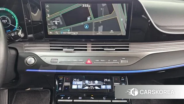 Hyundai The New Grandeur IG Hybrid 2020 Черный из Кореи, фото 5