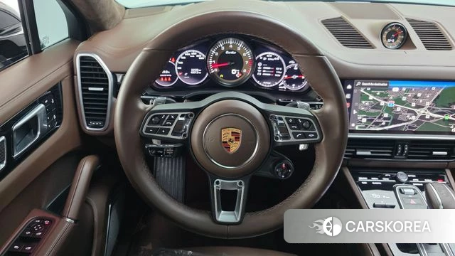 Porsche Cayenne (PO536) 2022 Черный из Кореи, фото 5