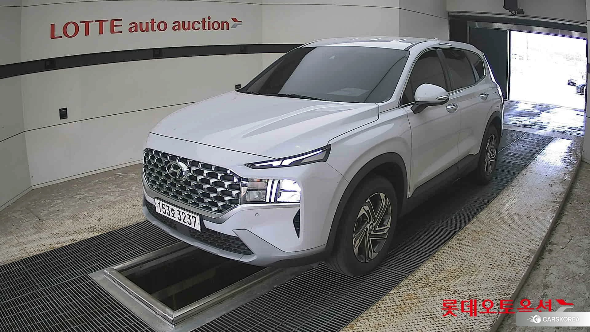 Hyundai Santa Fe 2021 Glacier White из Кореи, фото 5