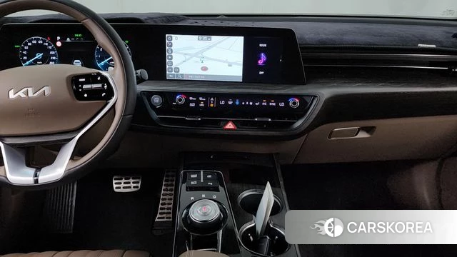 Kia K8 Hybrid 2022 Белый из Кореи, фото 5