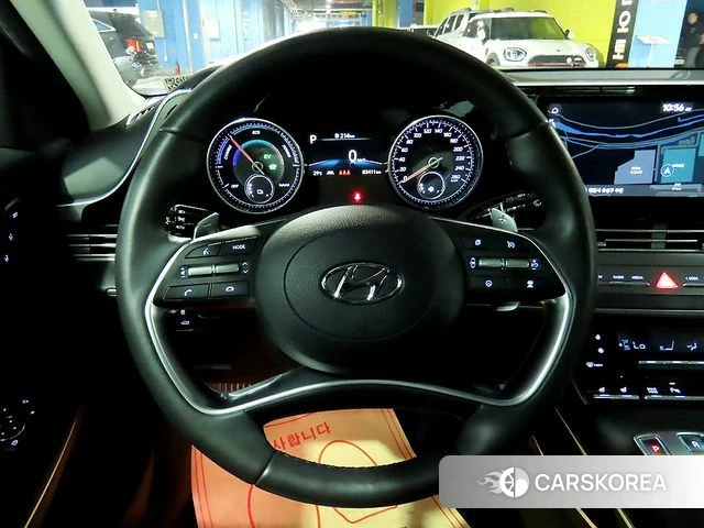 Hyundai The New Grandeur IG Hybrid 2022 Белый из Кореи, фото 5