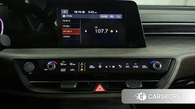 Kia K8 2021 Синий из Кореи, фото 5